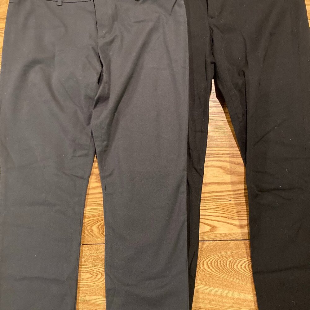 New Gap Really Skinny Charcoal Gray Pants Size 12 R Two-Way Stretch
